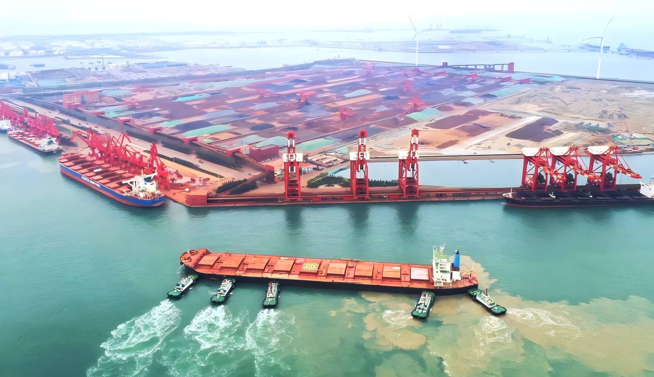 山东港口日照港岚山港区南作业区件杂货仓库及堆场工程水土保持监测